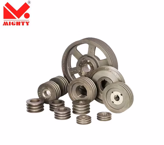 Puleggia per cinghia trapezoidale con bloccaggio conico in ghisa Spz SPA Spb Spc SPD